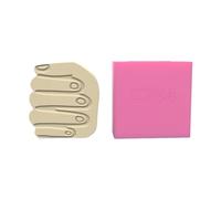 Silicone Vase Molds Flower Bottle Mold Hand Shape Unique Flowerpot Molds Silicone Texture for Making Craft Hand Shaped Mold