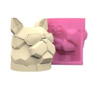Silicone Vase Molds Planter Mold Dog Shape Flowerpot Suitable for Crafting Vase Plant Pots