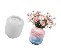 Silicone Vase Molds Professional Silicone for Making Candlestick Vase Gypsum Decoration Resin Casting Topological Line Jar Elastomer Cast