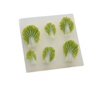 Silicone Vegetable Portable for Creating Realistic Cabbage Leaves Suitable for Various Craft Activities Silicone Vegetable