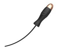 Silicone Vibrating Urethral Sounds Dilators Penis Plug, Urethra Electric with 10 Vibration & Heating, Long Horse Vibrator Adult Sex Toys for Male Penis Urethral Prostate Stimulation (B)