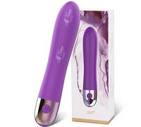 Silicone Vibrators for Her Clitoris and G-Spot with Shock Function Quiet and Strong 10 Vibration Modes Dildo Anal Plug Anal Vibrator Prostate Stimulator Erotic Sex Toy for Women Couples Extrem
