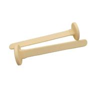 Silicone Wall-Mounted Condiment Bottle Holder - for Durable Aluminum Plate Support, Easy No-Trace Mounting, Compact 19.5 x 5.3 cm, Vibrant Yellow Finish (2 Pieces)