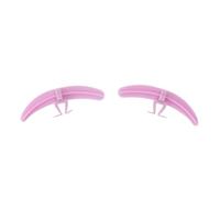 Silicone Washable Reusable Eyelash Separator Tool for Lash Extension, Assistance in Separating Eyelashes with Better Effect of Thicker and Longer Lashes (Purple)