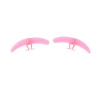 Silicone Washable Reusable Eyelash Separator Tool for Lash Extension, Assistance in Separating Eyelashes with Better Effect of Thicker and Longer Lashes (Rose)