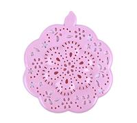 Silicone Waste Sink Floor Strainer Bathroom Kitchen Filter Net Drain Hair Catcher Stopper Pink Nice Processed