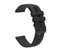 Silicone Watch Band for Garmin Forerunner 55 - Durable & Comfortable Replacement Strap Black