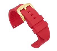 Silicone Watch Band Watrproof Straps Compatible With Rolex Compatible With Water Ghost Strap 18mm 19mm 20mm 21mm 22mm 24mm Accessories Rubber Bracelet(Red g,22mm)