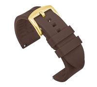 Silicone Watch Band Watrproof Straps Compatible With Rolex Compatible With Water Ghost Strap 18mm 19mm 20mm 21mm 22mm 24mm Accessories Rubber Bracelet(Brown g,21mm)