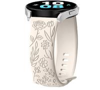 Silicone Watch Strap for Realme Watch 3/3 Pro/2/2Pro/S2/S/S Pro, 22mm Flower Bracelet Sport Replacement Band for Xiaomi Watch S4 47mm/S2/S3/S1/Mi Watch2