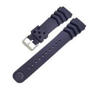 Silicone Watch Strap For Seiko Compatible With PROSPEX Compatible With Black Monster Waterproof Rubber Sport Bracelet For Men Women 18mm 20mm 22mm(Blue,22mm)