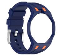 Silicone Watch Strap for Swatch x Royal Pop, Pocket Watch Conversion Kit | Silicone Protective Frame Bumper, Adjustable 5.6-8.5 Inch Wrist Strap, 21g Light-Weight Accessory