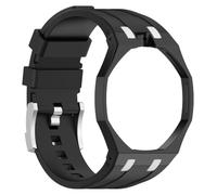 Silicone Watch Strap for Swatch x Royal Pop, Pocket Watch Conversion Kit | Silicone Protective Frame Bumper, Adjustable 5.6-8.5 Inch Wrist Strap, 21g Light-Weight Accessory