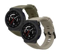Silicone Watch Strap Set for Amazfit Active Edge A2212