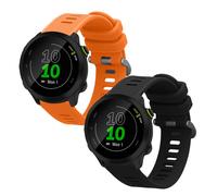 Silicone Watch Strap Set for Garmin Forerunner 55 Forerunner 165 245 645 570