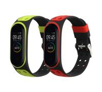 Silicone Watch Strap Set for Xiaomi Mi Band 4 Mi Band 3