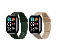 Silicone Watch Strap Set for Xiaomi Redmi Watch 3 Active