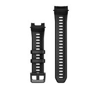 Silicone Watch Strap with Metal Buckle Garmin Amoled Instinct® 3 - 45 mm/Instinct Crossover Noir 22 mm