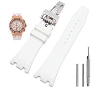 Silicone Watch Straps 26mm 27mm Watchband For AP 15400 15202 15500 15703 26470SO Royal Oak Offshore Men's Sports Rubber Bracelet