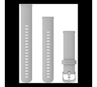 Garmin Quick Release 18 Mm Silicone Strap Grey One Size Grey / Silver