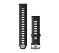Silicone watchband Garmin Quick Release Noir 22 mm