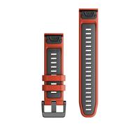 Silicone watchband Garmin QuickFit Red 22 mm