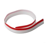 Silicone Water Barrier Sealing Strip for Shower Tray and Bath Sink Edging, Double Tape on the Back for Secure Fix, 4 5cm Width 1 5cm Height for Bathroom Areas (1 meter)