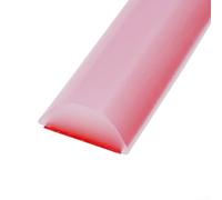 Silicone Water Barrier Strip for Bathroom Kitchen Shower Threshold Dry Wet Separation Flexible Bendable Retention Seal 30cm 50cm 80cm 100cm 200cm(transparent 30cm)