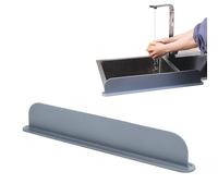 Silicone Water Splash Guard,Kitchen Sink Splash Guard,splashback for Bathroom Sink,Silicone Sink Splash Guard Backsplash,Reusable Splash Protector for Faucet, Washing Dishes, Kitchen Sink