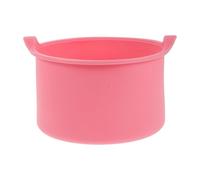 Silicone Wax Warmer Insert Liner 13.5oz 2 Pack Double Handles Pink