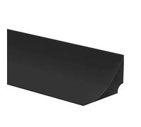 Silicone Wet Room Floor Barrier, Bathroom Shower Threshold Water Barrier, Shower Tray Sealing Strip Splash Guard, Water Stopper for Bath Floor, Kitchen Sink (Black, 39 Inch/1M) (Black, 39 Inch/1M)