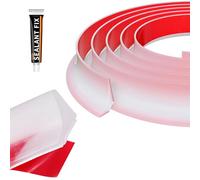 Silicone Wet Room Floor Barrier,Transparent Self Adhesive Shower Water Barrier,1M Bendable Waterproof Shower Threshold Water Dam,Wet and Dry Separation
