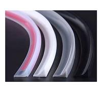 Silicone Wet Room Floor Water Barrier Shower Screen Seal Strip Wet Room Floor 39 Inch Shower Threshold Water Dam Seal Strip Water Guard for Kitchen Sink Self Adhesive Caulk Seal Strip