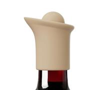 Silicone Wine Bottle Stopper and Pourer - Corker for Wine Bottles with Pouring Spout | Leakproof Home Bar Kitchen Corker for Champagne Beverage Vinegar Olive Oil Drinks