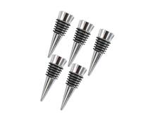 Silicone Wine Bottle Stopper Mold Crystal Resin Casting Mould Durable and Practical Making Tools 5 Pieces Wine Stopper