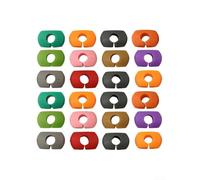 Silicone Wine Charm Set 24 Colorful Markers for Easy Guest Identification
