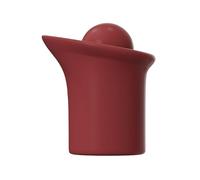 Silicone Wine Funnel and Stopper, Cork for Wine Bottles with Spout - Tight Silicone Stopper for Champagne Beer Drinks Olive Oil