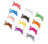 Silicone Wine Glass Markers 24pcs Colorful Cat and Dog Shapes Easy to Use Drinking Cup Identifier for Parties Eco-Friendly Material