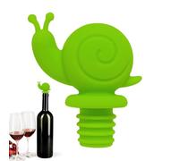 Silicone Wine Saver, Beverage Bottle Sealer - Reusable Snail Shaped Bottle Stopper - Silicone Champagne Stoppers for Bottles, PE Glass Bottle Sealers