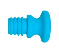 Silicone Wine Seal Stopper - Food Grade Flexible Cork Replacement, Airtight Preservation Cap with Universal Tapered Ribs, Leakproof Beverage Hardware, Ideal for Champagne Liquor and Soda Bottles