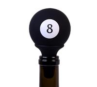 Silicone Wine Stopper 8 Billiard Ball Champagne Cover