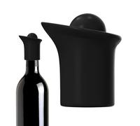 Silicone Wine Stopper - Reusable Bottle Plug for Wine & Spirits | Leak Proof Topper for Home, Bar, Camping, Travel, Restaurant, Party, Champagne & Bourbon Storage, 5.6x5.2x3.6cm