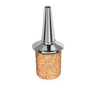 Silicone Wine Stoppers, 50pcs Bitter Bottle Pourer Absinth for Keeping Wine Champagne Fresh(Silver 50pcs)