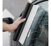 Silicone Wiper Blade, Car Wash Wiper Board Silicone Handheld Blade Squeegee T Bar, Water Cleaning Squeegee for Car Glass Mirror Auto Detailing Tool