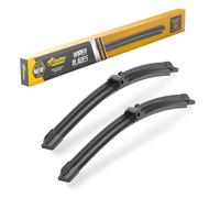 Silicone Wiper Blades,24" & 24" Windshield Wiper Replacement for Mercedes-Benz W207 W212 E350 E400 E550 E63 AMG W204 Class C250 C300 C350 C63 AMG W218 C218 CLS550 CLS63 AMG Waterproof Wiper Blades