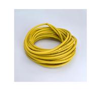 Silicone wire with ten colors of red, black, white, yellow, blue, green,brown, orange, gray, 16-30AWG, 16.4-164 feet(Yellow,10m,24 AWG)