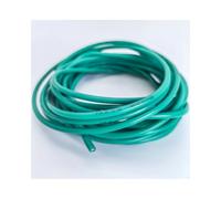Silicone wire with ten colors of red, black, white, yellow, blue, green,brown, orange, gray, 16-30AWG, 16.4-164 feet(Green,5m,18 AWG)
