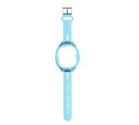 Silicone Wrist Band Compatible for Tamagotchi Uni (2023), Pet Game Console Watch Strap Gaming Watchband Wristband Bracelet Chain(Band Only) (Blue)