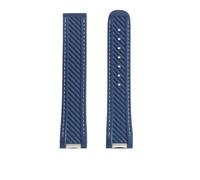 Silicone wristband Compatible With Omega Seamaster 300 AT150 Gold Needle Captain World Time Superstar Space Watch Band watch strap(Blue NO)