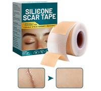 SiliconeeScar Plasters | SiliconeeScar Tapes | Soft Siliconee Scarr Patches | Reusable | Invisible | Lightweight and Unnoticeable | 2x100cm | for Neck Facial Adult Teen